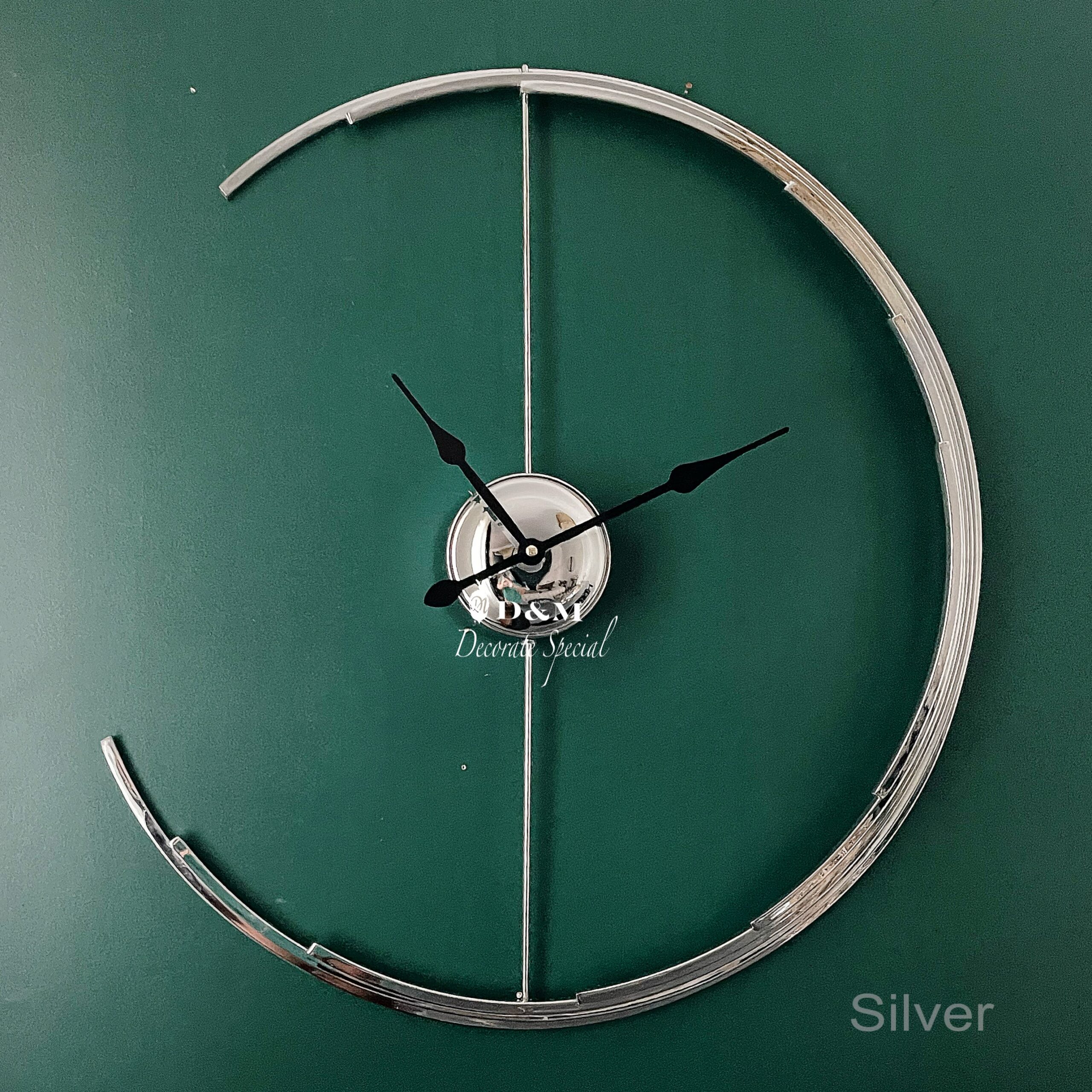 ساعت دیواری مونلایت سیلور - MOONLIGHT SILVER - تصویر 2