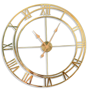 ساعت دیواری فلزی مدل لاکتیا پرو